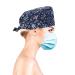 ASTER Scrub Cap Set with Buttons | Adjustable Sweatband Working Caps for Women | Ponytail Pouch Hats | Hair Covers | Ribbon Tie Back Hats for Men | Shower Caps - Buy Online on GoSupps.com
