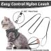 CatRomance Escape Proof Kitten Harness and Leash Set | S Size Black | Chest 10.5-11.5 | Weight 3.3-6.6 lbs - Buy Online on GoSupps.com