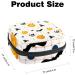 Halloween Pumpkin Plaid Sanitary Napkin Storage Bag - Large Capacity Menstrual Cup Pouch for Girls - Portable Makeup Organizer - Color 14 - Buy Online on GoSupps.com