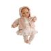 Schildkr t pacifier baby Amy 45 cm (doll with painted hair and blue sleeping eyes baby doll including clothes) 7545296