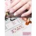 Kalolary 20PCS Gel Nail Polish Strips Nail Gel Art Sticker Full Nail Wraps Decals with Nail File and Stick for Women Girls Nail Art Decor (UV/LED Lamp Required) (F) - Buy Online on GoSupps.com