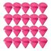 20 Pieces Black Triangle Powder Puff - Velour Makeup Sponge for Foundation - Wet/Dry Makeup Tool for Starters (Pink - Buy Online on GoSupps.com