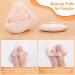 20pcs Triangle Powder Puff Set for Makeup - Face Puff Pads for Loose & Press Powder - Multicolor Makeup Sponge Applicator - Buy Online on GoSupps.com
