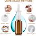 Nasal Spray Bottle Set - 6 Pcs 30ML Amber Refillable Fine Mist Sprayers with Funnels & Labels | Perfect for Travel & Home Use - Buy Online on GoSupps.com