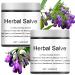 Organic Herbal Salve 4oz Comfrey Herbal Salve Balm Skin Body Ointment Herbal Salve 4oz / jar (2)