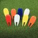 FINGER TEN Golf Divot Repair Tool with Ball Marker Fork - 8 Pcs Non-Slip Golf Accessories - Perfect Gift for Golfer - Random Color - Buy Online on GoSupps.com