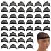 100 Pieces Black Stockings Wig Caps Stretchy Nylon Wig Caps Stocking Caps for Women Lace Front Wig Stocking Caps for Wigs (Black Wig Caps) 100pcs Black