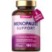 Menopause Supplement Tablets for Women | Perimenopause Menopause & Postmenopause Support with SOYA Isoflavones & Vitamin B6 | 180 Vegan Tablets | by Horbaach