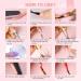 SAVILAND 5-in-1 Builder Nail Gel Kit - Clear & Nudes Hard Gel for Nail Extensions | 100pcs Forms & Clips - Perfect for Professionals & Beginners - International Shipping Available - Buy Online on GoSupps.com