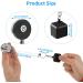 Thinp 2-Piece Billiard Queue Chalk Holder - Recoverable Snooker Chalk Bag - Pool Cue Cover in Black | Shop Internationally - Buy Online on GoSupps.com