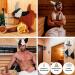 Prinzeps Viking Sauna Hut for Men - 100% Wool Felt Sauna Hat | Ideal Headgear & Gift for Men - Buy Online on GoSupps.com