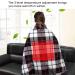 ZJchao USB Heating Scarf - 3-Stage Temperature Control Soft & Comfortable Adjustable Heat for Home Use - 164 x 70 cm - Buy Online on GoSupps.com