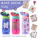 SUPPRUI Kids Water Bottle with Straw - 480ML Leak Proof BPA-Free for School Boys & Girls (Purple) - Buy Online on GoSupps.com