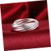 CALLARON 2pcs Wedding Ring Miss Commemorate mediumx3pcs Silverx3pcs - Buy Online on GoSupps.com