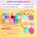 Colorful Hair Rubber Bands Set (2240Pcs) with Hair Tie Cutter - 28 Colors Elastic Ties for Kids & Toddlers - Hair Accessories Kit - Buy Online on GoSupps.com