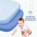 Meila Baby Mattress Sauce Stroller 2-Person Pack | Oeko-Tex 100 Organic Cotton Replacement Covers - 80x40cm - Dark & Light Blue - Buy Online on GoSupps.com