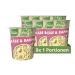 Knorr Pasta Snack Pot Cheese & Cream delicious instant noodles ready in just 5 minutes 8x 71g 71 g (pack of 8)