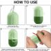 Ice Roller For Face Eyes and Neck To Brighten Skin & Enhance Your Natural Glow/Reusable Facial Treatment to Tighten & Tone Skin & De-Puff The Eye Area (Green) - Buy Online on GoSupps.com