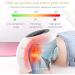 Knee Massager - Cordless Rechargeable with LED Screen 3 Vibration Modes & Heating Levels - Portable Relief for Knee Discomfort - Buy Online on GoSupps.com