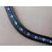 Gl cksHucke Curved Browband for Horses - Deep Blue Softly Padded Leather (Dark Brown Coldblood) - Buy Online on GoSupps.com