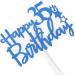 Tenhaisi Glittery Navy Blue Happy 35th Birthday Cake Topper Cake Topper for 35th Birthday Fabulous 35th Birthday Decoration - Buy Online on GoSupps.com