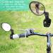2-Piece Adjustable Bike Mirror Set | Wide Angle Cycling Rear View Mirrors | Shockproof Convex Lens for Mountain & Road Bikes - Buy Online on GoSupps.com