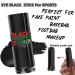 Black Eye Black Baseball Kit - 20PCS Face and Body Paint Sticks for Athletes, Halloween Makeup & Cosplay - Buy Online on GoSupps.com