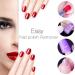 TsMADDTs Acrylic Nail Soak Off Clips - 30pcs Reusable Gel Nail Polish Remover Clips in Pink, Purple, White | Nail Clips for Polish Removal - Buy Online on GoSupps.com