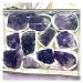 Natural Crystal Rough Natural Purple Quartz Crystal Clusters Rough Amethyst Specimens Cluster Gift Box Set Natural Luster Approximate 750 800g