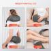 Snailax 4D Shiatsu Neck & Back Massage Device with Heat - Ideal for Home Office & Car - Perfect Gift for Men & Women - Gray - Buy Online on GoSupps.com