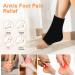 Ankle Ice Pack Wrap - Reusable Cold Compression Therapy for Foot Injuries - Plantar Fasciitis, Achilles Tendonitis, Sprains, Heel Pain Relief - Black XL - Buy Online on GoSupps.com