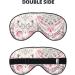 Unisex Double-Sided Dog & Paris Towe Print Sleep Mask - Ideal for Sound Sleep & Skin Care - Buy Online on GoSupps.com