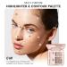 Ownest Beauty KYDA Highlighter Contour Palette - 4 Colors Bronzer Illuminator Glow Kit for Lasting Face Contouring Makeup - Buy Online on GoSupps.com