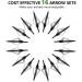 EONACTVE 100 Grain Crossbow Broadheads - 3 Blade Arrow Tips for Hunting - 16 Pack with Storage Case - Buy Online on GoSupps.com