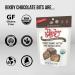 Bixby Organic Dark Chocolate Peanut Butter Sea Salt Bites - Gluten Free, Kosher, Non-GMO - 4.2oz Bags (Pack of 6) - Resealable Dark Chocolate Clusters - Buy Online on GoSupps.com