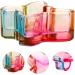 Baluue Dappen Dish Butterfly Shaped Glass Crystal Dappen Dish Cup Nail Art Liquid Powder Nail Crystal Bowl Glassware Tools for Nail Art Manicure 5.00X4.20X2.50CM - Buy Online on GoSupps.com