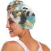 Raccoon Surfer & Sloth Panda Hair Towel 2 Pack | Super Absorbent Quick Dry Turbans for Women & Girls - Buy Online on GoSupps.com