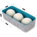 Welaxy XL Organic Wool Dryer Balls - 3-Piece Turquoise Storage Box | Eco-Friendly Fabric Softener for Laundry - Reduce Wrinkles & Static - Buy Online on GoSupps.com