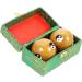 Buy Healvian 8 STK Massage Globe Balls - Fitness & Relaxation Metal Baoding Balls for Hand Therapy | International Shipping Available - Buy Online on GoSupps.com
