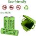 16 Packs 1.2V AA 300mAh Ni-MH Rechargeable Solar Batteries for Outdoor Lights - Ideal for String & Pathway Lighting - Buy Online on GoSupps.com
