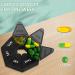 2 Pack Weekly Pill Organizer - Portable Travel Pill Box Dispenser - 6 Colors - Arthritis Friendly - Black - Buy Online on GoSupps.com