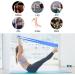 Relota 4-Set Resistance Tapes | Fitness Bands for Men & Women | Ideal for Yoga Pilates Strength Training & Physiotherapy - International Shipping Available - Buy Online on GoSupps.com