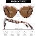 JM Classic Oversized Bifocal Reading Glasses - Stylish Tortoise Cateye Sunglasses for Women +2.0 - Buy Online on GoSupps.com