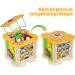 Jerryvon 6-in-1 Motoric Cube Wooden Toys for Toddlers - Educational Labyrinth Toy for Kids Age 1-2 Perfect for Boys & Girls - Buy Online on GoSupps.com