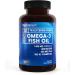 BioEmblem Vitamin B-Complex- All 8 Active Forms with Methyl Folate and Omega-3 Fish Oil 2000mg - Small Size Softgels - Buy Online on GoSupps.com