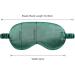 Breathable Soft Solid Color Faux Silk Eye Cover with Headband and Lightweight Sleeping Bag - Buy Online on GoSupps.com