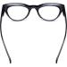 Eyekepper Large Cat Eye Reading Glasses for Women - Oversized +2.50 Black Readers - Buy Online on GoSupps.com