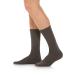 RELAXSAN 550 Diabetic Crew Socks for Men Women Seamless Socks Non Binding for Sensitive Feet Cotton and Silver 6 Anthracite