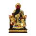 Buddha Statue/Buddha Figurines Guan Gong Guan Yu Buddha Statue Home Lucky Decoration Chinese Guan Yun Chang Resin Indoor Statue Fortune Protection Statue Collection Buddha Statue Decoration