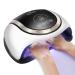 180W UV LED Nail Lamp for Two Hands GOYAESQUE Large UV Light for Gel Nail Polish,Fast Drying Gel Nail Polish Curing Lamp Professional with 4 Timer Smart Sensor and LCD Display
